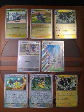 Lumiose City Ultra Rare ☆ Plus Luxray & Shinx ~ 8 Card Evolution Bundle